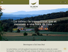 Tablet Screenshot of caljoanpau.cat